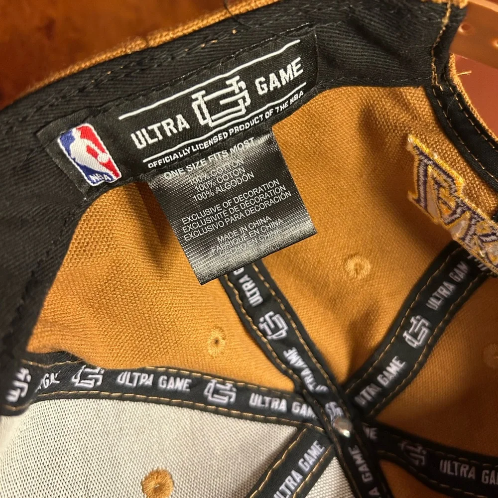 NBA Los Angeles Lakers Mustard Hat